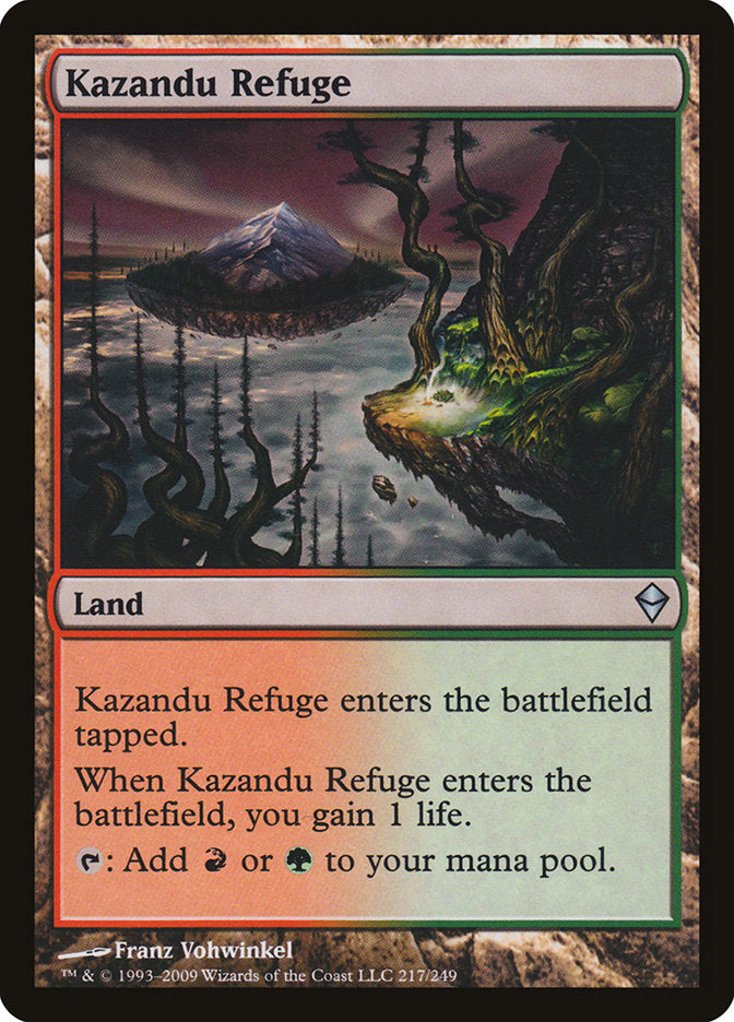 Refugio Kazandu [Zendikar] 
