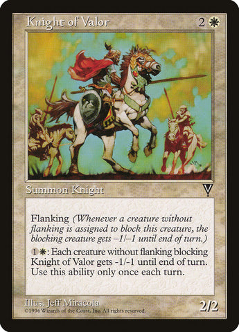Caballero del Valor [Visiones] 