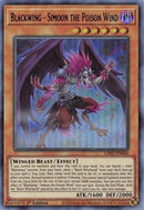 Blackwing - Simoon el viento venenoso (azul) [LDS2-EN040] Ultra raro 