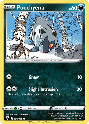 Poochyena (095/189) [Espada y escudo: Resplandor astral] 