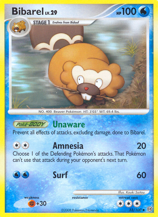 Bibarel (32/100) [Diamante y Perla: Stormfront] 