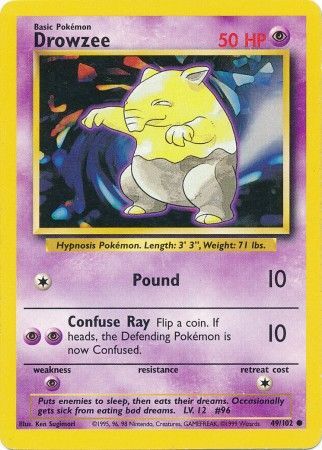 Drowzee (49/102) [Conjunto básico ilimitado] 
