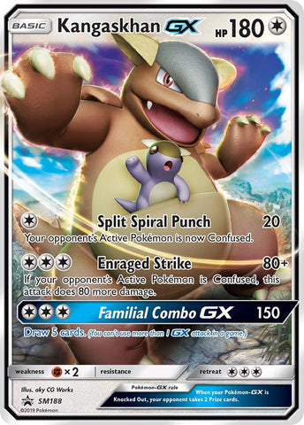 Kangaskhan GX (SM188) [Sol y Luna: Promociones de Black Star] 