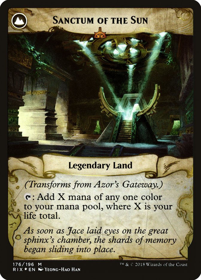 Portal de Azor // Santuario del Sol [Promociones de presentación de Rivales de Ixalan] 