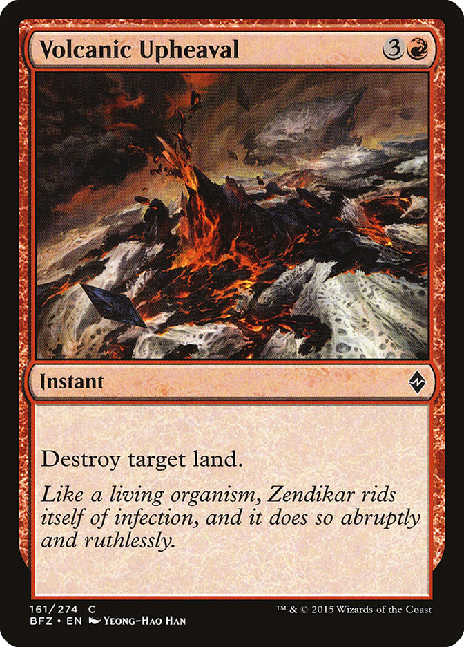 Agitación volcánica [Batalla por Zendikar] 