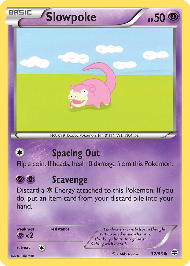 Slowpoke (32/83) [XY: Generaciones] 