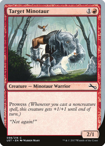 Minotauro objetivo (arte de hielo) [inestable] 