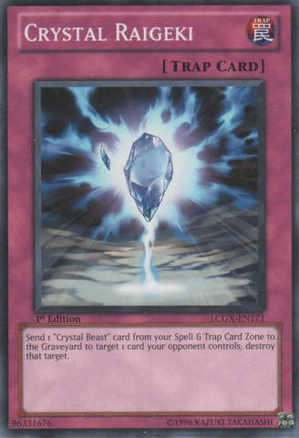Cristal Raigeki [LCGX-EN171] Común 