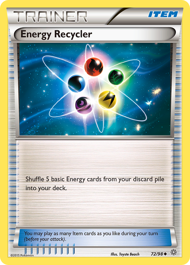 Reciclador de energía (72/98) [XY: Orígenes antiguos] 