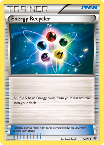Reciclador de energía (72/98) [XY: Orígenes antiguos] 