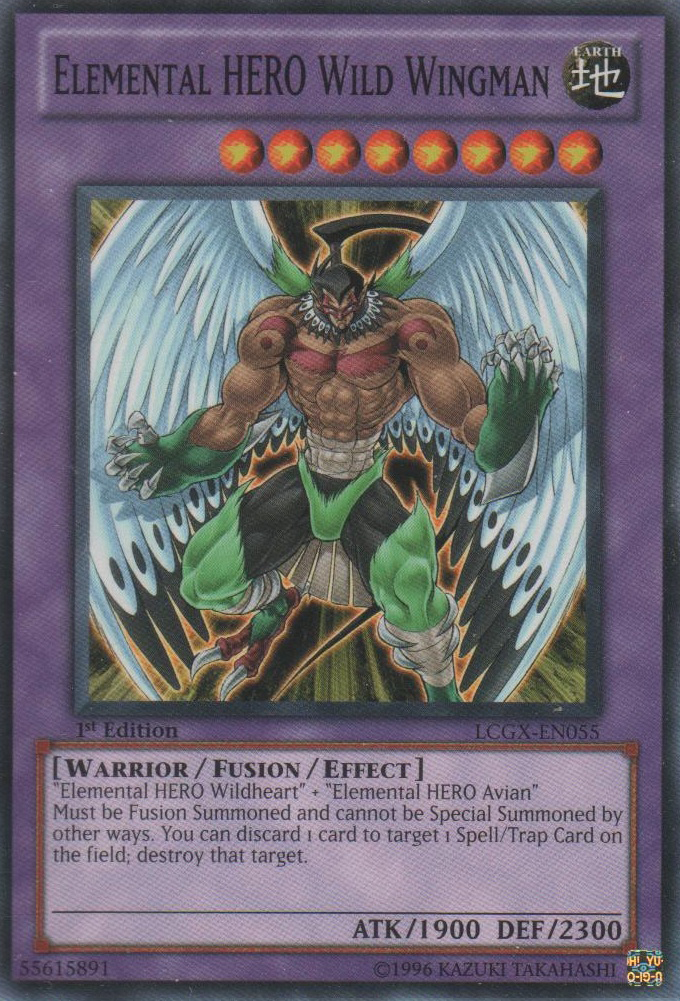 HÉROE elemental Wild Wingman [LCGX-EN055] Común 