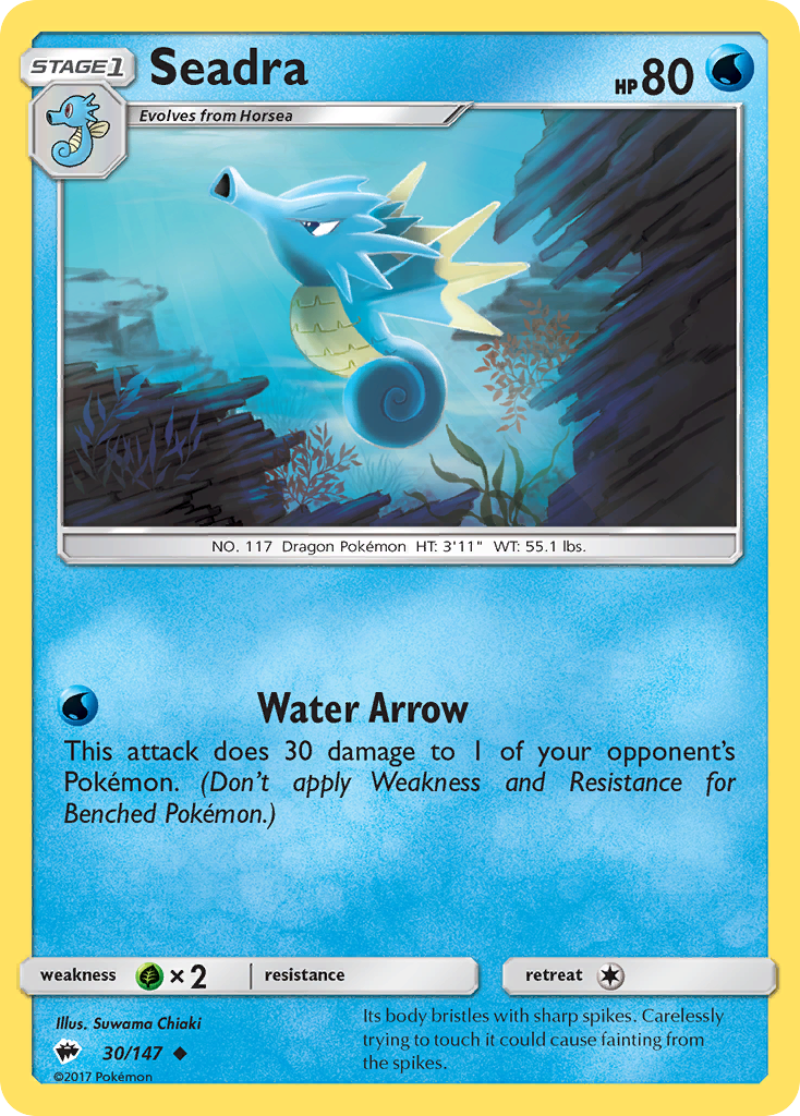 Seadra (30/147) [Sol y Luna: Sombras ardientes] 