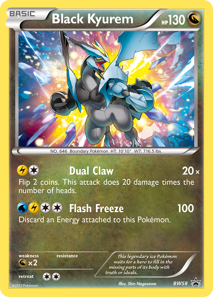 Black Kyurem (BW58) [Blanco y negro: Promociones de Black Star] 