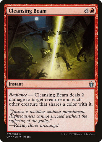 Haz limpiador [Antología Commander] 