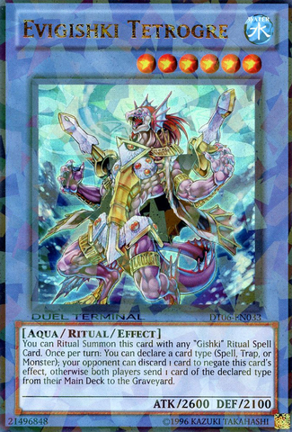 Evigishki Tetrogre [DT06-EN033] Ultra raro 