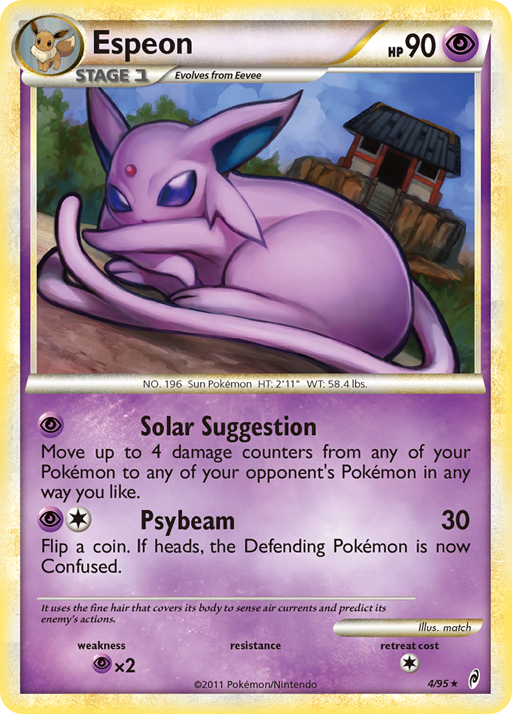 Espeon (4/95) [HeartGold y SoulSilver: Call of Legends] 