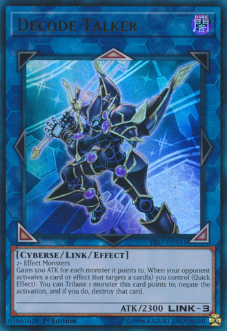 Decodificador Hablador [YS17-EN041] Ultra raro 