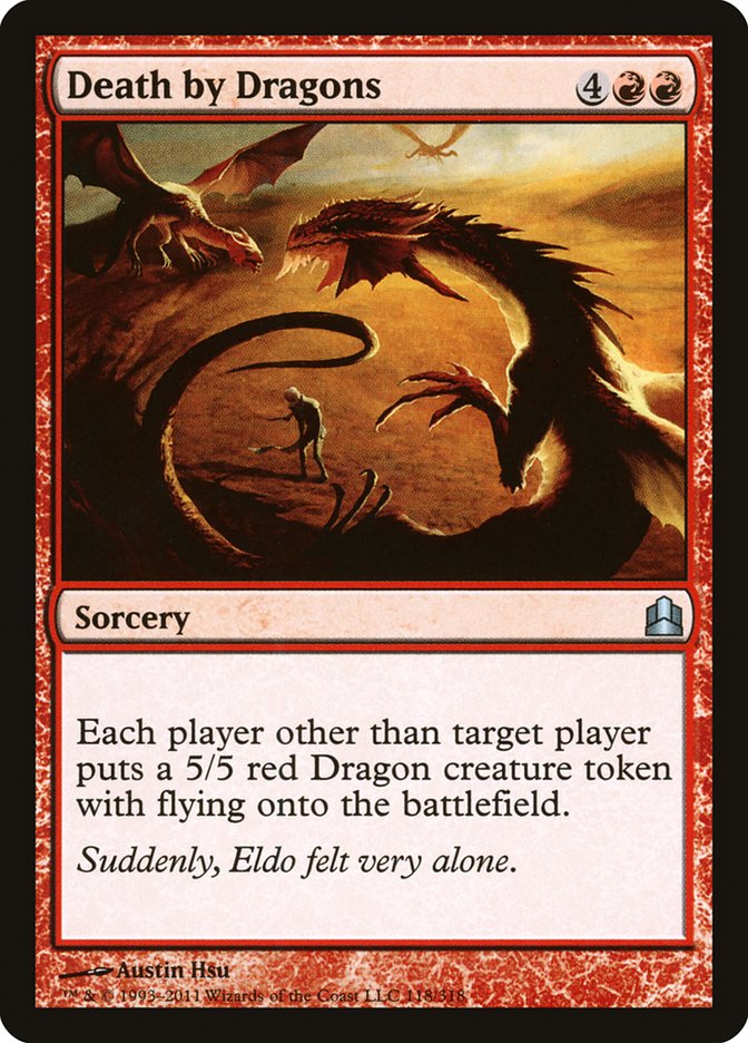 Muerte por dragones [Commander 2011] 
