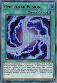 Cyberload Fusion (Azul) [LDS2-EN035] Ultra raro 