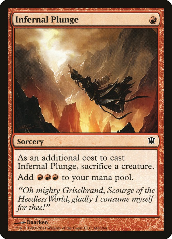 Zambullida infernal [Innistrad] 