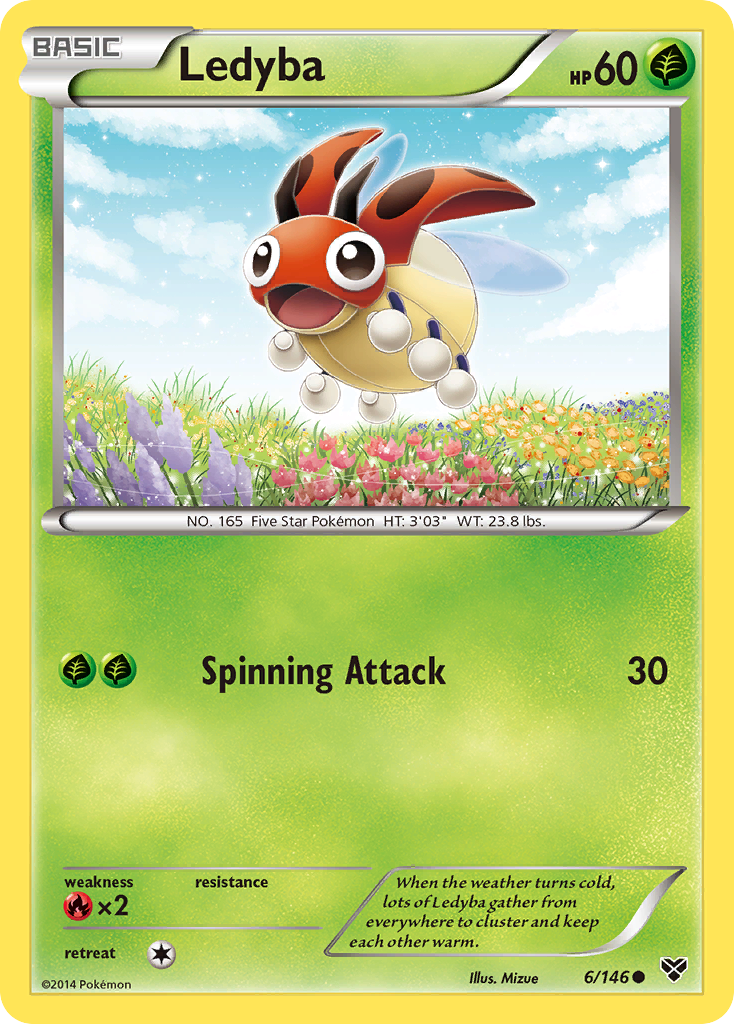 Ledyba (6/146) [XY: Conjunto básico] 