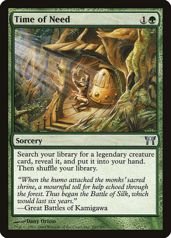 Time of Need [Campeones de Kamigawa] 