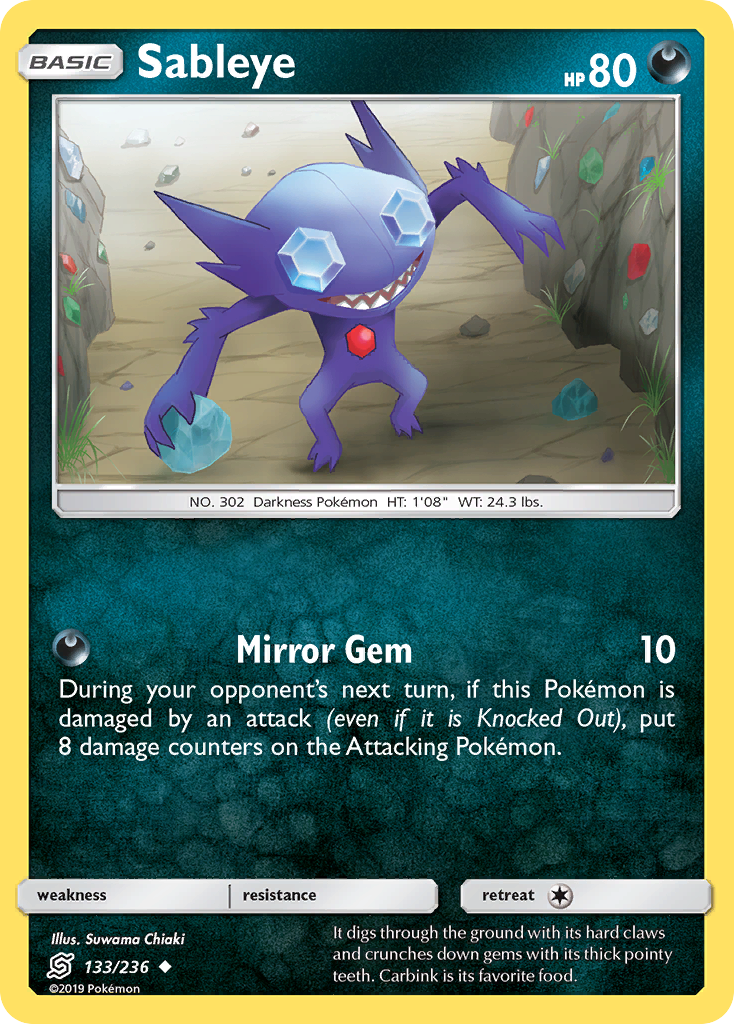 Sableye (133/236) [Sol y Luna: Mentes unificadas] 
