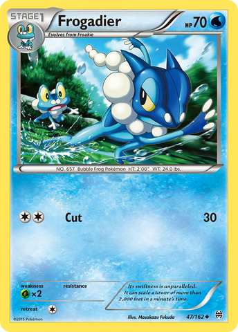 Frogadier (47/162) [XY: AVANCE] 