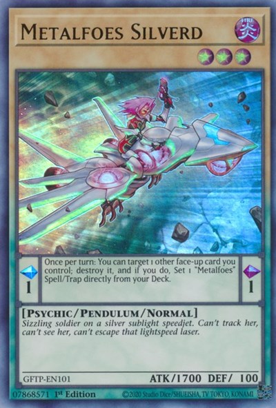 Metalfoes Silverd [GFTP-EN101] Ultra raro 