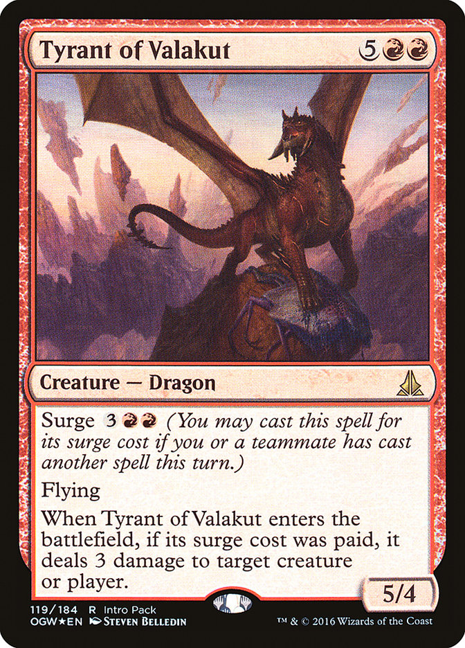Tirano de Valakut (Paquete de introducción) [Promociones del juramento de los Guardianes] 
