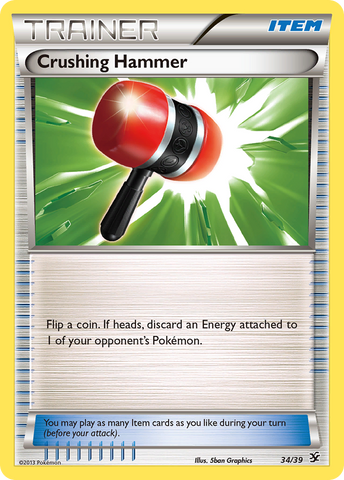 Martillo triturador (34/39) [XY: Kalos Starter Set] 