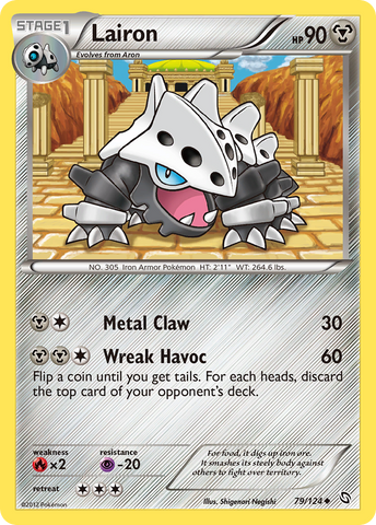 Lairon (79/124) [Blanco y negro: Dragones exaltados] 