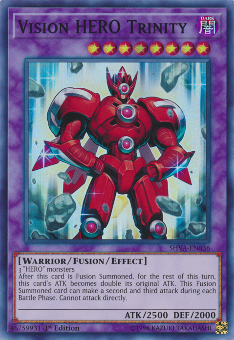Vision HERO Trinity [SHVA-EN036] Súper Raro 