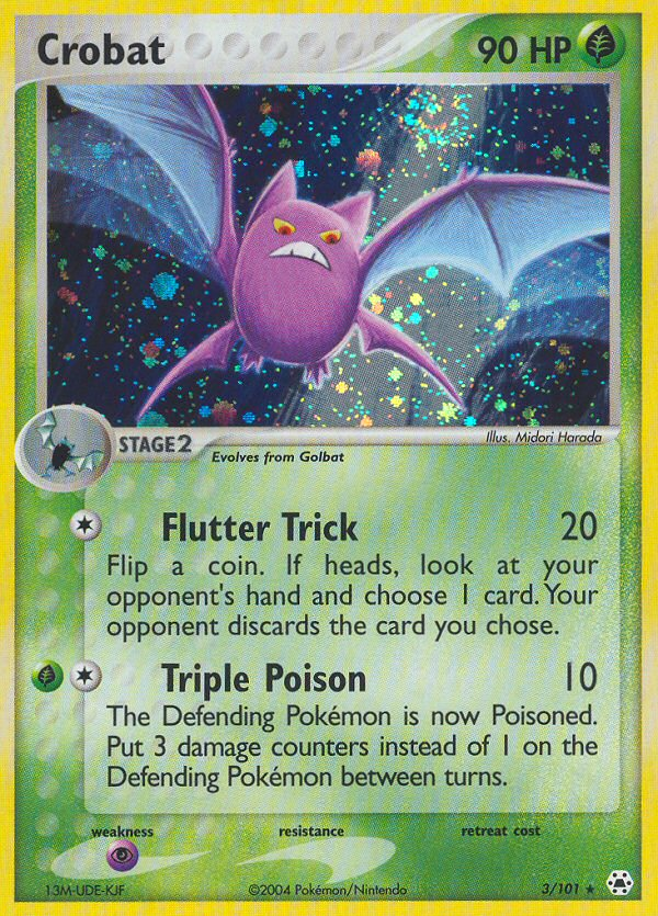 Crobat (3/101) [EX: Leyendas ocultas] 