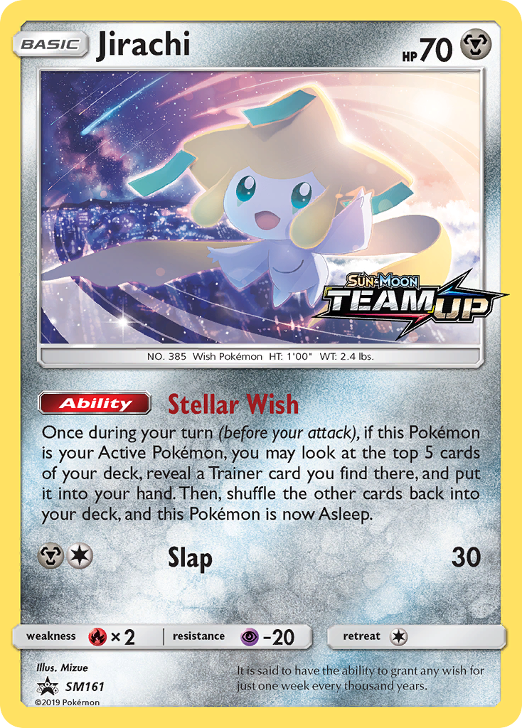 Jirachi (SM161) [Sol y Luna: Promociones de Black Star] 