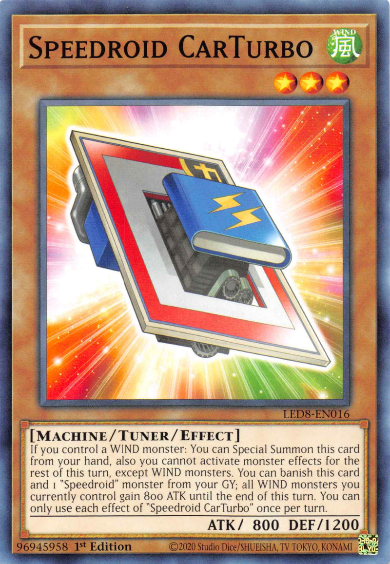 Speedroid CarTurbo [LED8-EN016] Común 