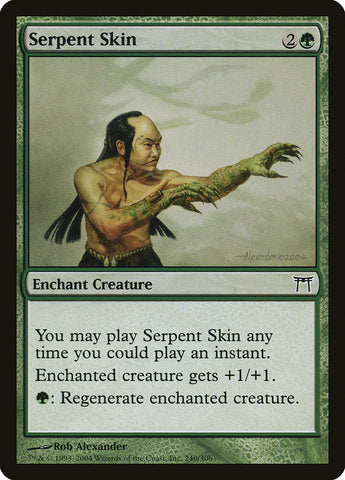 Piel de serpiente [Campeones de Kamigawa] 