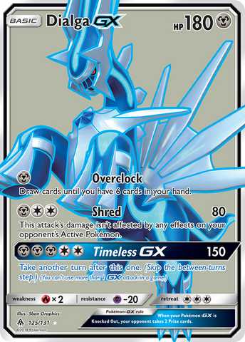 Dialga GX (125/131) [Sol y Luna: Luz Prohibida] 