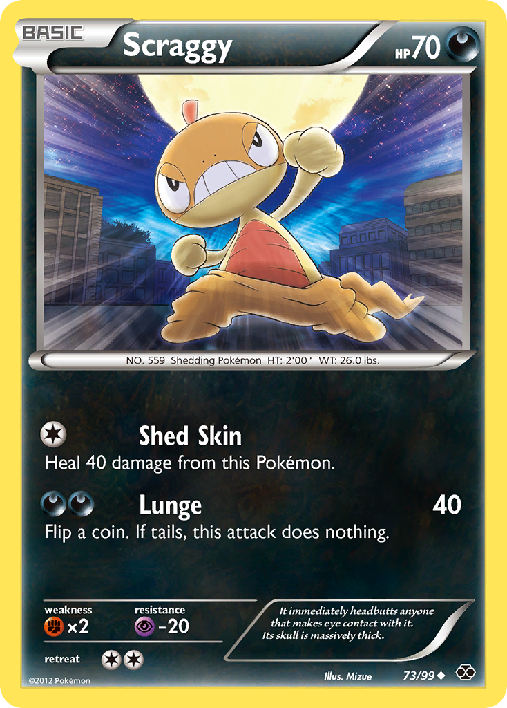 Scraggy (73/99) [Blanco y negro: Próximos destinos] 