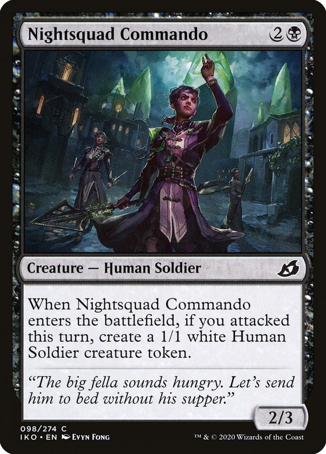 Comando Nightsquad [Ikoria: Guarida de gigantes] 