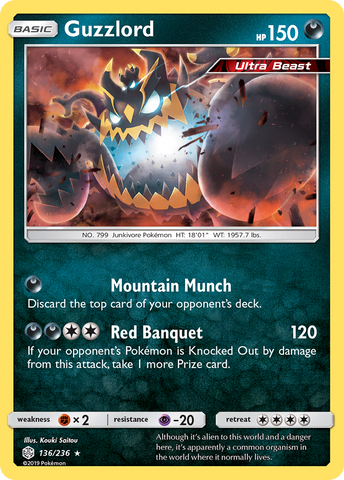 Guzzlord (136/236) [Sol y Luna: Eclipse cósmico] 