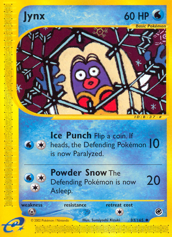 Jynx (83/165) [Expedición: Conjunto básico] 