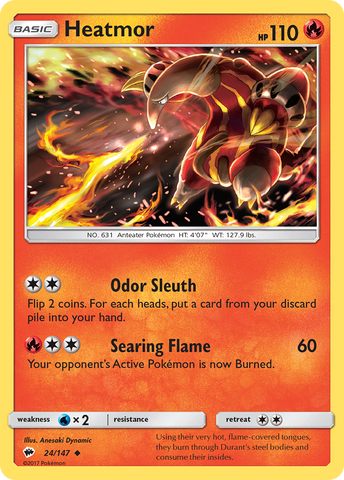 Heatmor (24/147) [Sol y Luna: Sombras ardientes] 