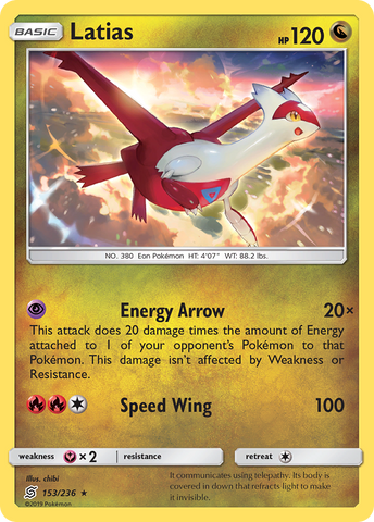 Latias (153/236) [Sol y Luna: Mentes Unificadas] 