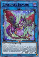 Dragón Crossrose (Azul) [LDS2-EN114] Ultra raro 
