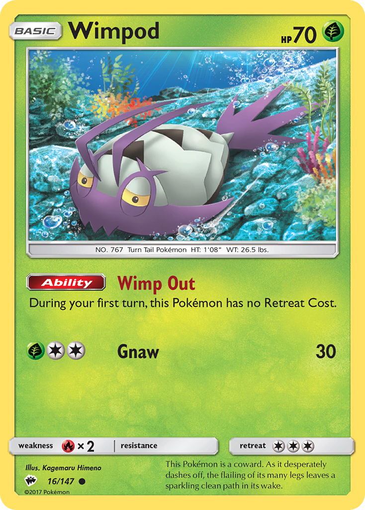 Wimpod (16/147) [Sol y Luna: Sombras ardientes] 