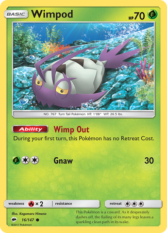 Wimpod (16/147) [Sol y Luna: Sombras ardientes] 
