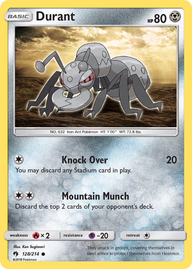 Durant (128/214) [Sol y Luna: Trueno perdido] 