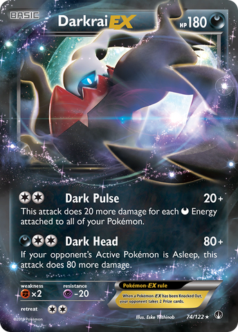 Darkrai EX (74/122) [XY: Punto de ruptura] 