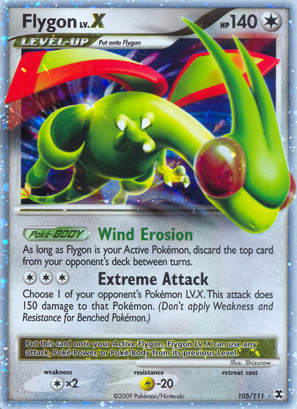 Flygon LV.X (105/111) [Platino: Rivales en ascenso] 